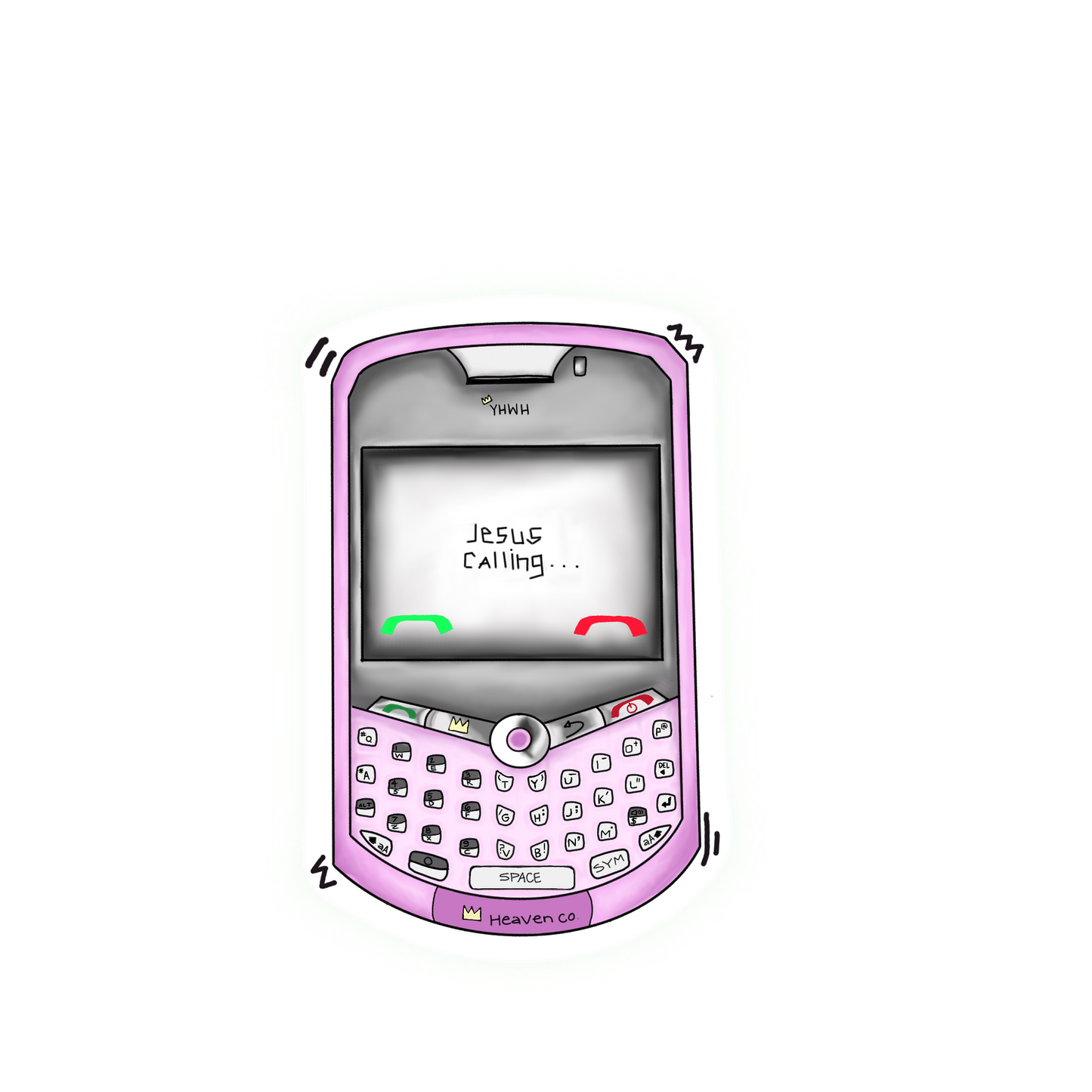 Jesus Calling Sticker