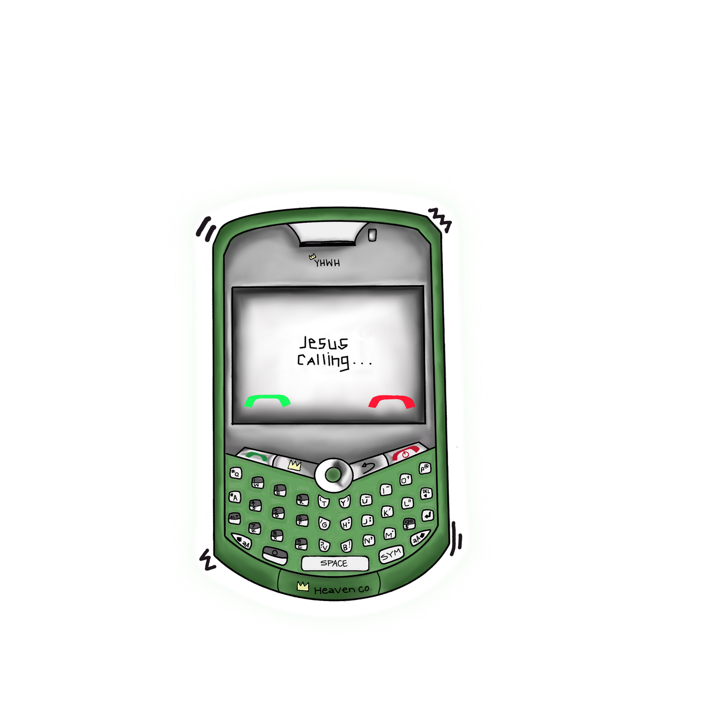 Jesus Calling Sticker